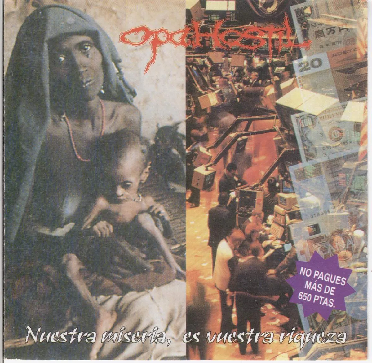 Nuestra miseria, es vuestra riqueza cover