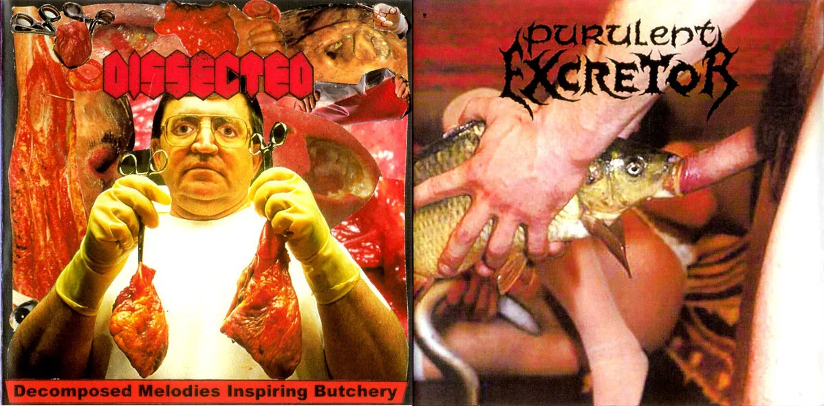Decomposed Melodies Inspiring Butchery / Purulent Excretor cover