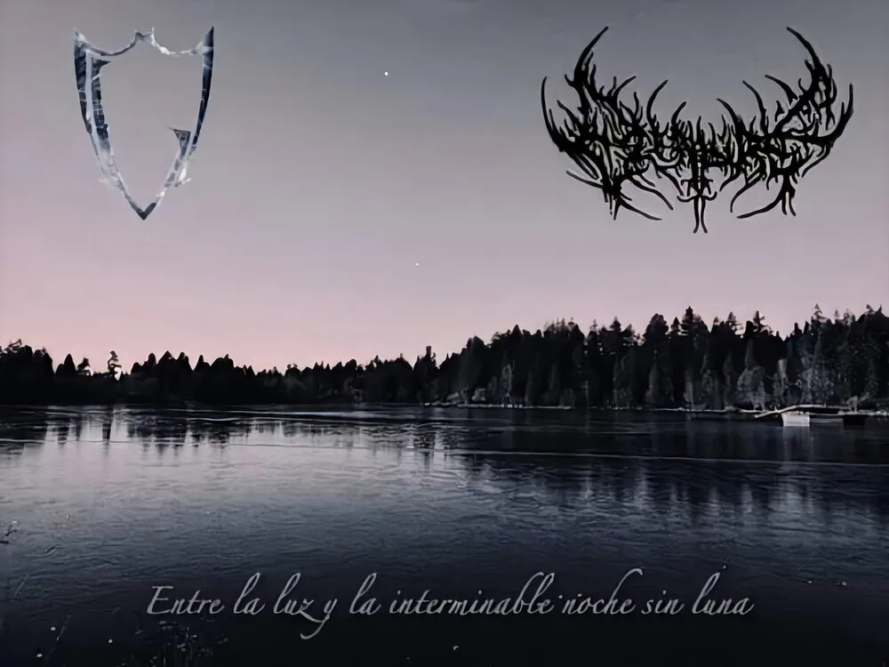 Entre la luz y la interminable noche sin luna cover