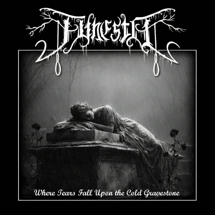 Where Tears Fall Upon the Cold Gravestone cover