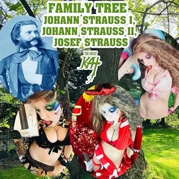 Family Tree Johann Strauss I, Johann Strauss II, Josef Strauss cover