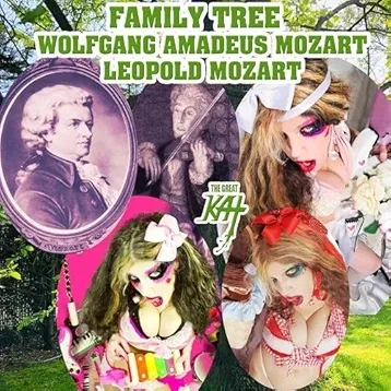 Family Tree Wolfgang Amadeus Mozart, Leopold Mozart cover