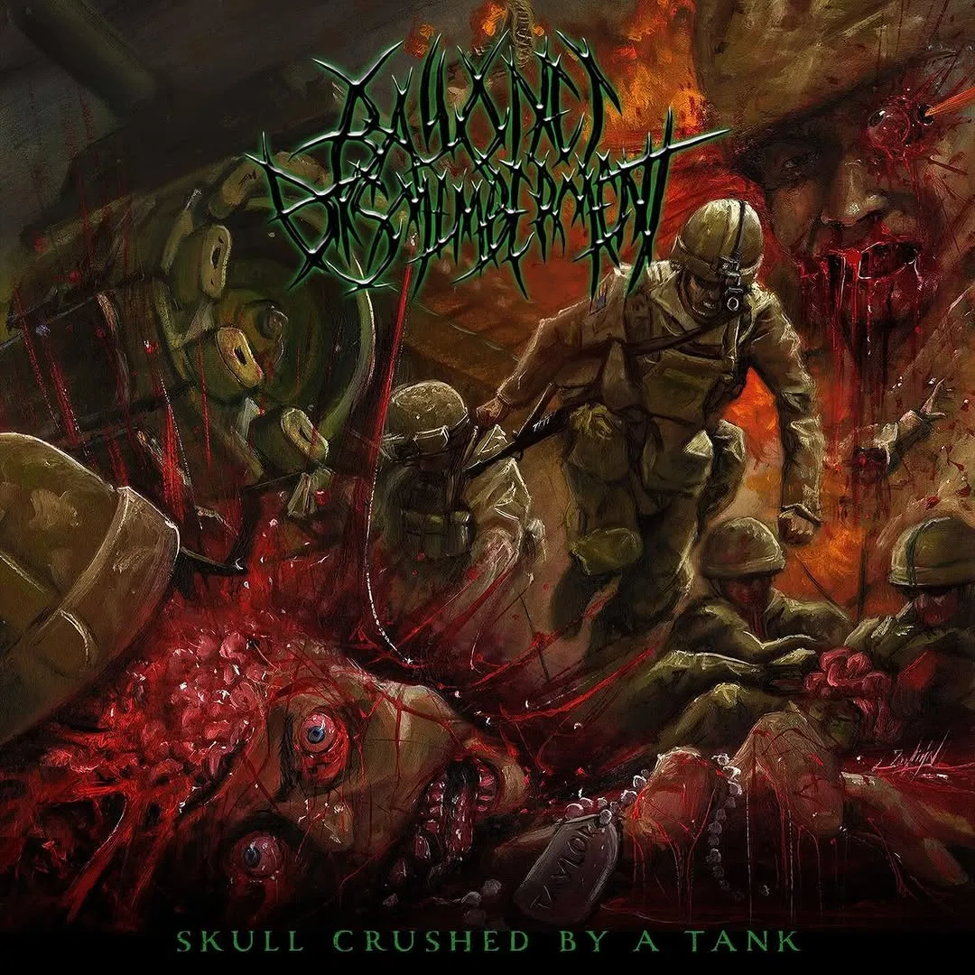 Skull Crushed by a Tank