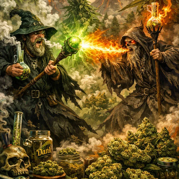 Wizard Fight - WeedEater cover