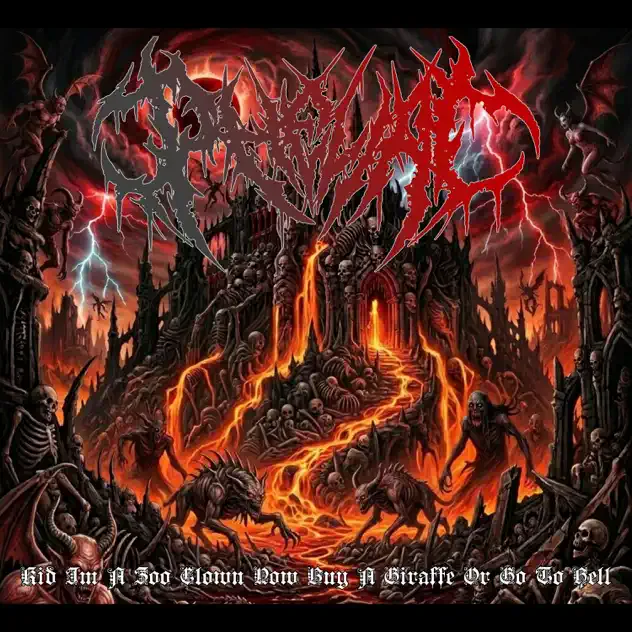 Kid I'm a Zoo Clown Now Buy a Giraffe Or Go to Hell cover