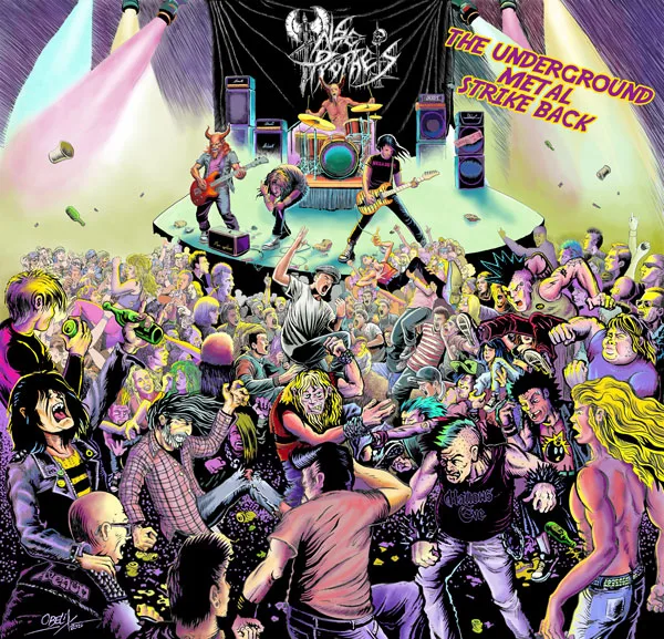 The Underground Metal Strike Back cover