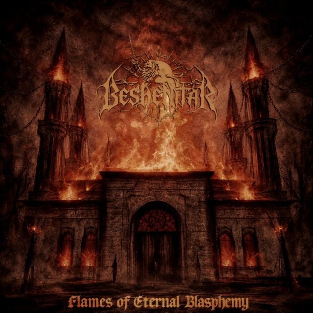 Flames of Eternal Blasphemy cover