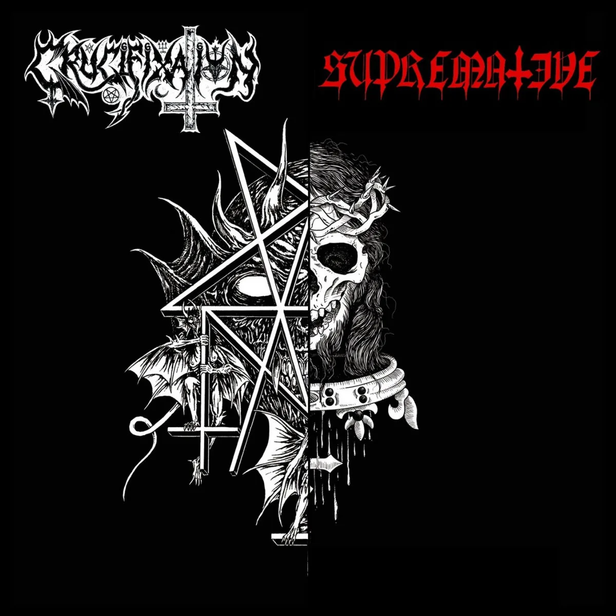 Schism of Demonic Intolerance / Reveling In Sin cover