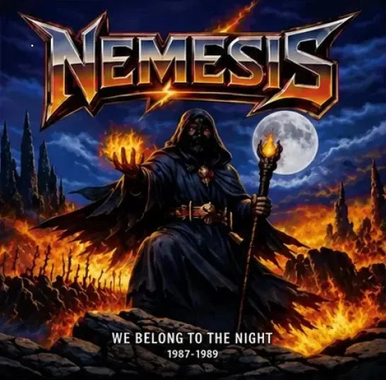 We Belong to the Night (1987-1989) cover