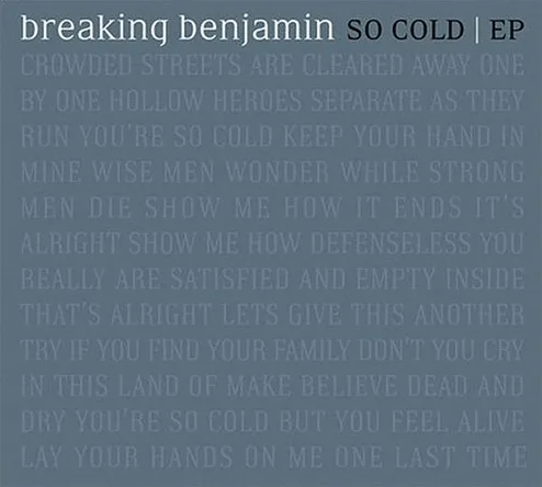 So Cold EP cover