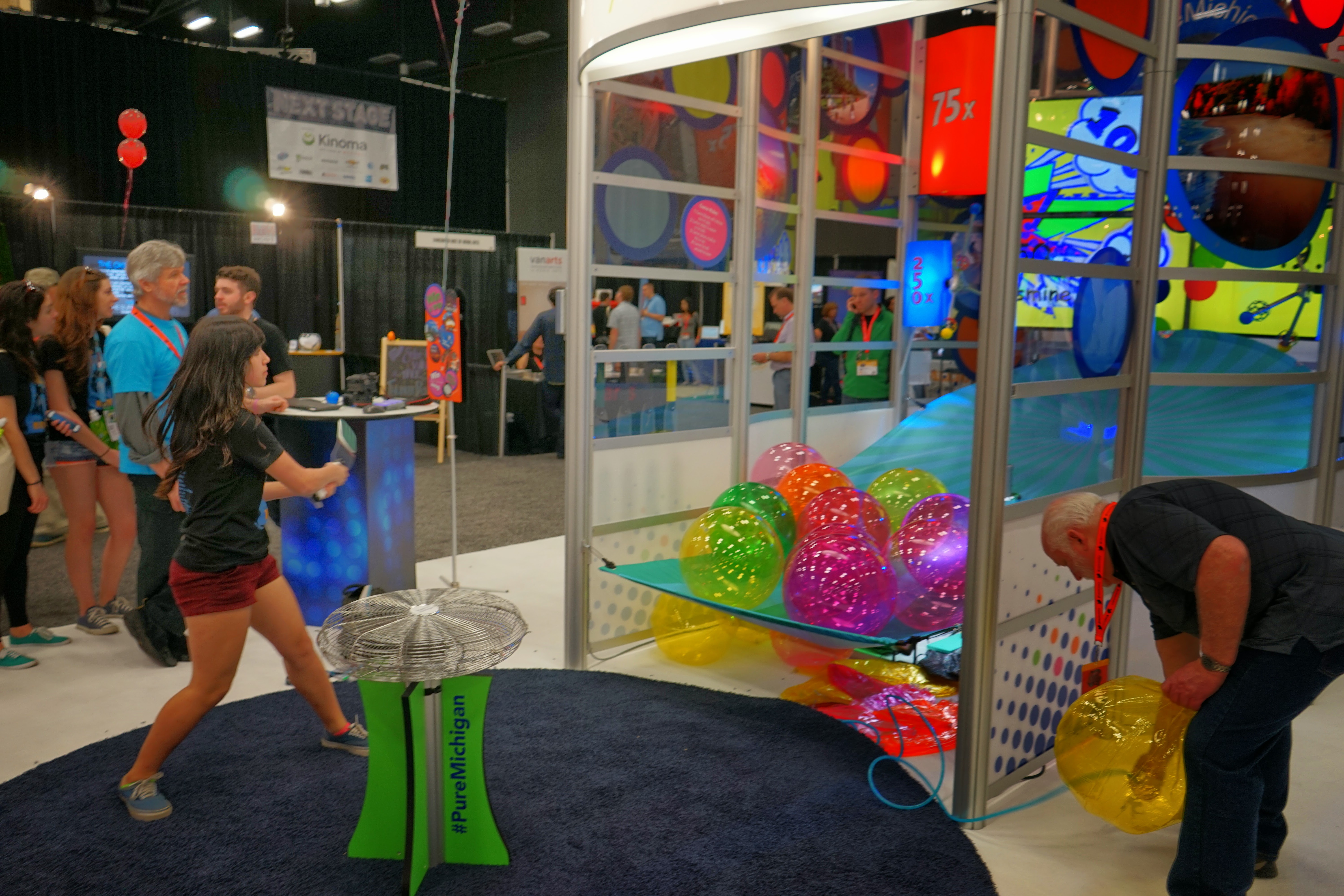 SXSW convention floor photo by ConvCast