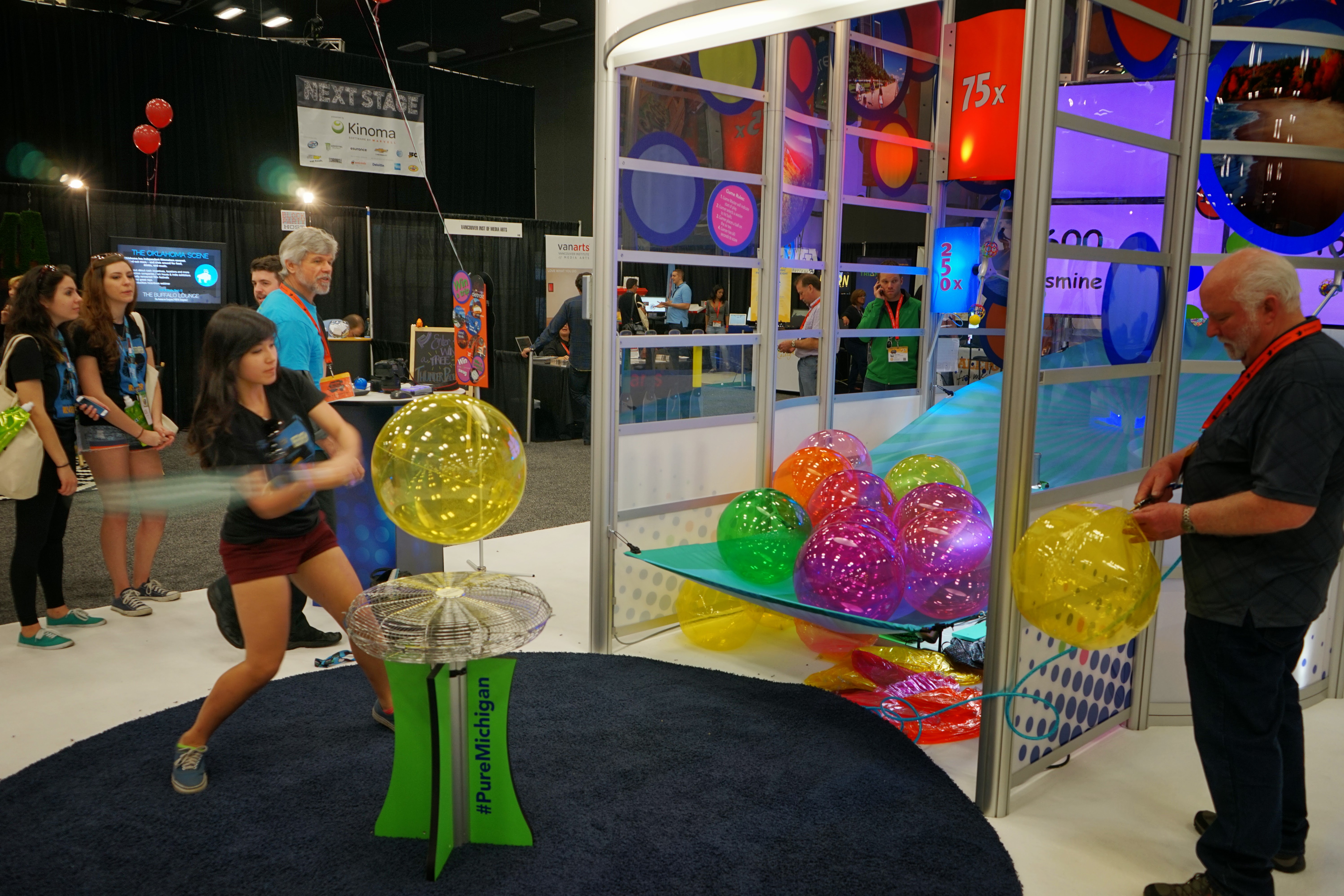 SXSW convention floor photo by ConvCast